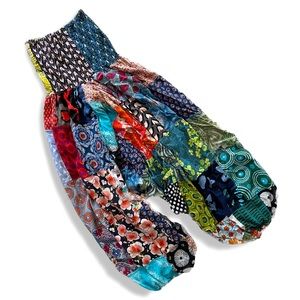 Patchwork harem pants s/m